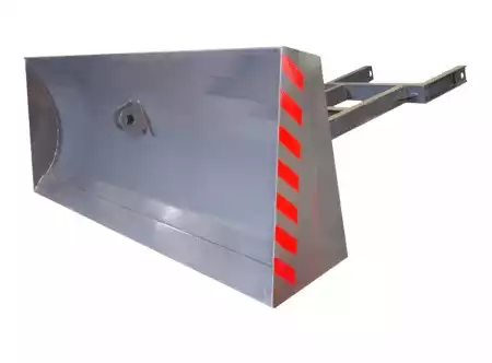 Отвал бульдозерный для балочного моста ПЭК.13.100-2Б для грейферного погрузчика ПЭ-Ф-1БМ, ПЭФ