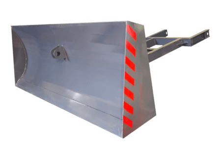 Отвал бульдозерный для балочного моста ПЭК.13.100-2Б для грейферного погрузчика ПЭ-Ф-1БМ, ПЭФ