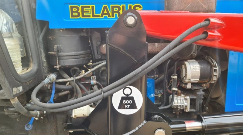 Погрузчик (КУН) ПКУ-0,8 на трактор МТЗ-50/ МТЗ-80/82 с ковшом фронтальный V=0,65м³ L=2000мм