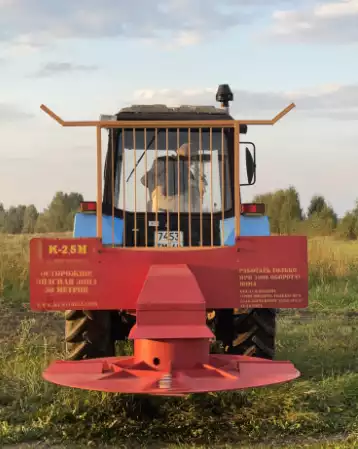 Роторная косилка-кусторез К-2.5М на трактора ДТ-75, МТЗ-82, МТЗ-1221.3, МТЗ-1523.3
