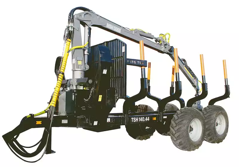 Полуприцеп лесовозный TSH 140.44 (ТУ BY 191761314.003–2019)