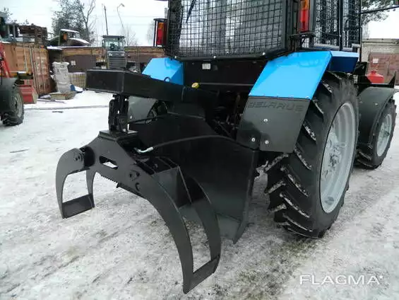 Трелевочный захват для леса ЗБН-1500 с плитой