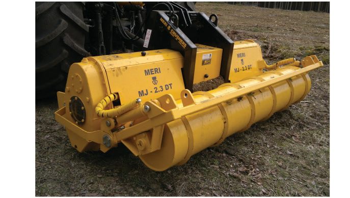 Фреза Suokone MeriCrusher MJ-2.3 DT для различных видов работ по расчистке местности
