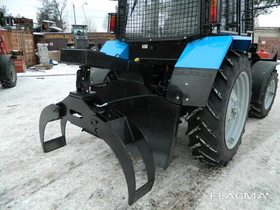 Трелевочный захват для леса ЗБН-1500 с плитой