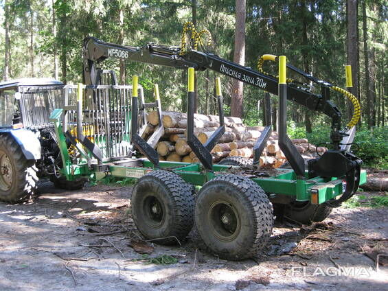 Лесовозный полуприцеп для МТЗ